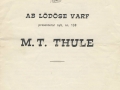 THULE är byggd 1963                         Nyb 138